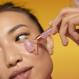 Rose Quartz Facial and Neck Roller - Yüz Masajı Rulosu
