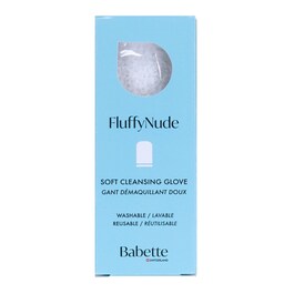 Fluffy Nude - Nazik Makyaj Temizleme Eldiveni ve Eksfoliye Edici Temizleyici