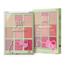 Pixi + Hello Kitty Chrome Glow Palette - Yüz Paleti