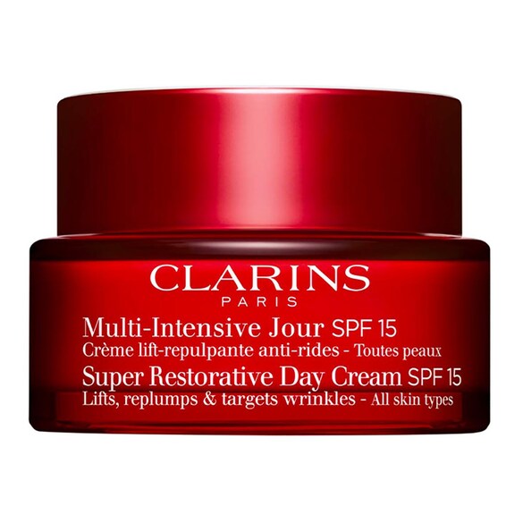 Multi-Intensive Day SPF15 - Kırışıklık karşıtı dolgunlaştırıcı krem, CLARINS