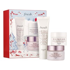 BEST SELLING SOY AND ROSE CARE TRIO, FRESH