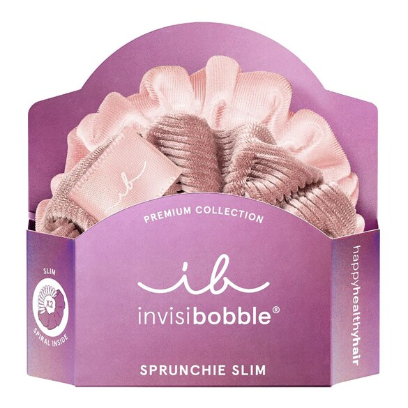 Sprunchie Slim Premium - La Vie En Rose Saç Tokası, INVISIBOBBLE