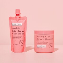 Rosehip Body Scrub & Cleanser - Exfoliant et nettoyant pour le corps