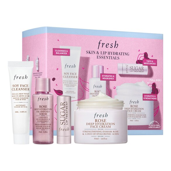 Skin & Lip Hydrating Essentials - Cilt Ve Dudak Bakım Seti, FRESH