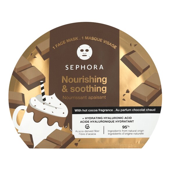 Nourishing & Soothing Mask - Sıcak Çikolata Kokulu Maske, SEPHORA COLLECTION