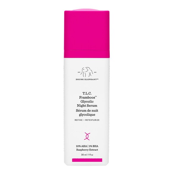 T.L.C. Framboos Glycolic Night Serum- Glikolik Asit İçeren Gece Serumu, DRUNK ELEPHANT