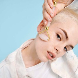 Quartz Facial Roller - Yüz ve Boyun Masaj Aleti