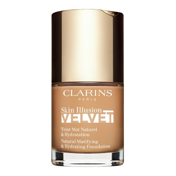 Skin Illusion Velvet - Doğal Bitişli Nemlendirici Fondöten, CLARINS