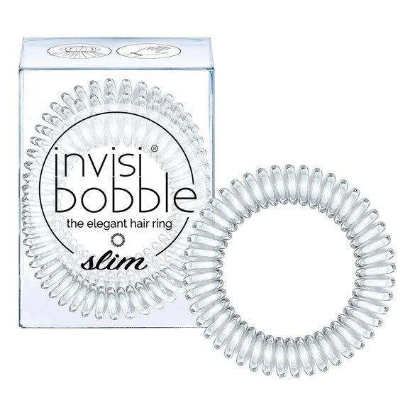 SLIM HAIR TIES True Black - Saç Tokası, INVISIBOBBLE