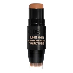 Nudies Matte Bronzer - Çift Uçlu Kontür Stick, NUDESTIX