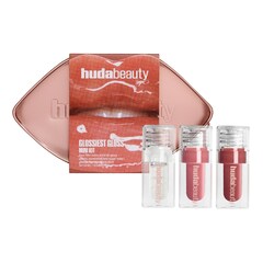 Glossiest Gloss Trio - Dudak makyajı seti, HUDA BEAUTY