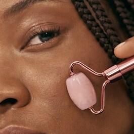 Mini Rose Quartz Facial Roller - WISHING YOU