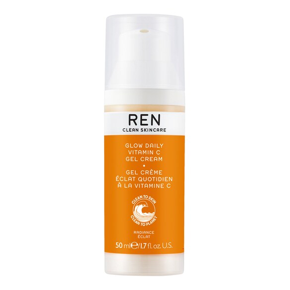 Glow Daily Vitamin C Gel Cream - C Vitamini İçeren Günlük Glow Krem Jel, REN CLEAN SKINCARE