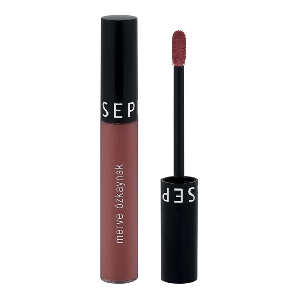 SEPHORA X MERVE ÖZKAYNAK Cream Lip Stain - Likit Ruj, SEPHORA COLLECTION