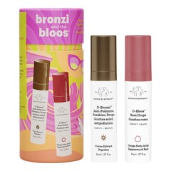 Bronzi and the bloos™ - Bronzlaştırıcı serum ve gül serumu içeren yüz bakım seti, DRUNK ELEPHANT