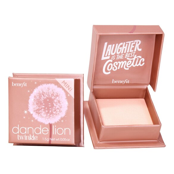 MİNİ - Dandelion Twinkle  -Soft pembe aydınlatıcı pudra, BENEFIT COSMETICS