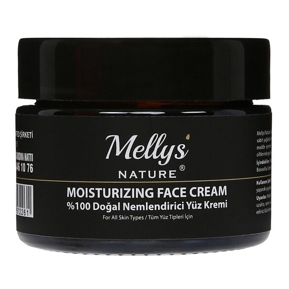 %100 Doğal Nemlendirici Yüz kremi, MELLYS' NATURE