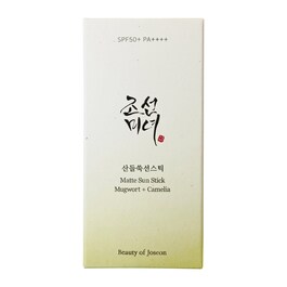 Matte Sun Stick: Mugwort + Camelia - Yağlı olmayan güneş koruması