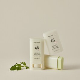 Matte Sun Stick: Mugwort + Camelia - Yağlı olmayan güneş koruması