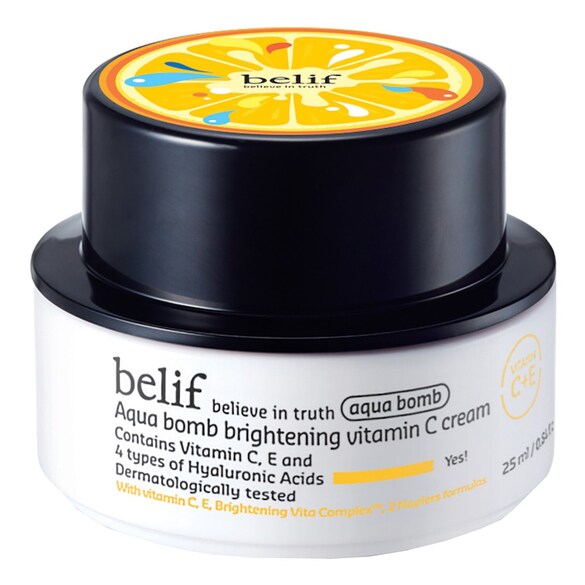 Aqua Bomb Aydınlatıcı Vitamin C Krem - Yüz Kremi Seyahat Boyu, BELIF
