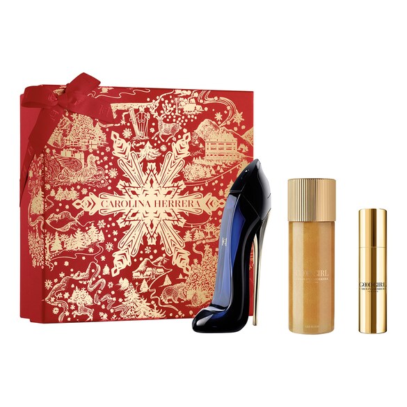 Good Girl Eau de Parfum and Leg Oil and Travel Spray Set CAROLINA HERRERA SEPHORA