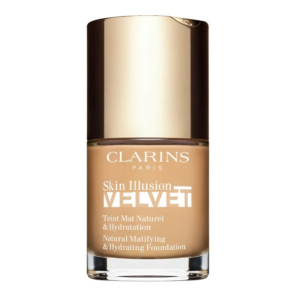 Skin Illusion Velvet - Doğal Bitişli Nemlendirici Fondöten, CLARINS