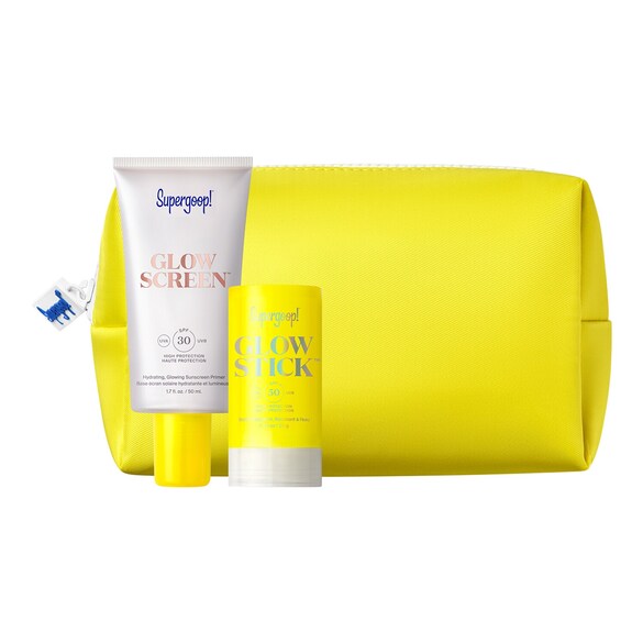 Glow & Go - SPF ile Cilt Bakım Seti , SUPERGOOP!