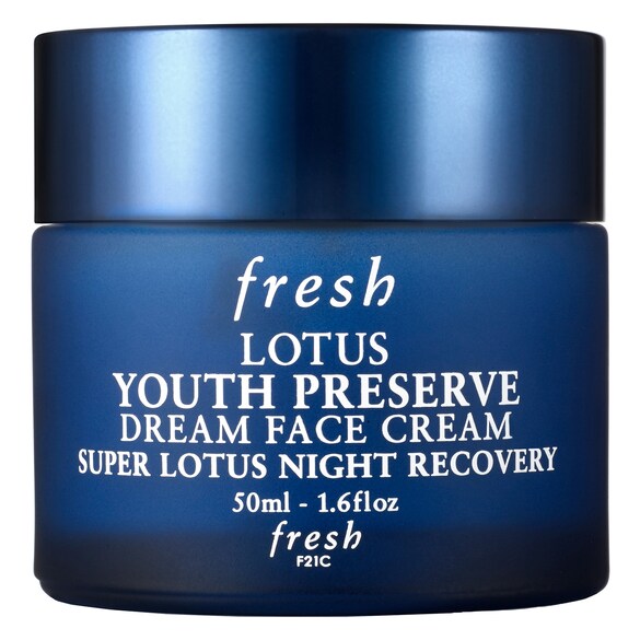 Lotus Dream Cream - Nilüfer İçeren Yaşlanma Karşıtı Nemlendirici Gece Kremi, FRESH