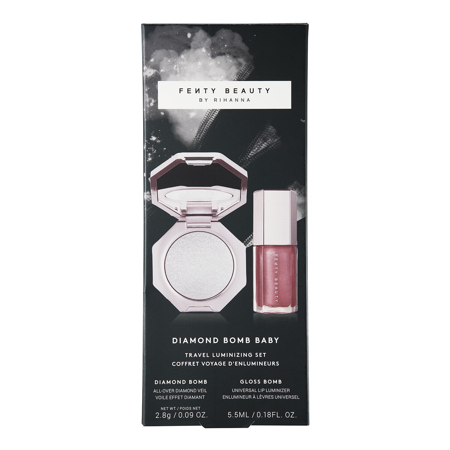 DIAMOND BOMB BABY TRAVEL LUMINIZING SET