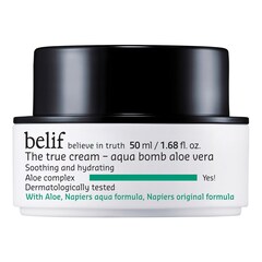 The True Cream Aqua Bomb Aloe Vera - Nemlendirici ve Yatıştırıcı Jel Krem, BELIF