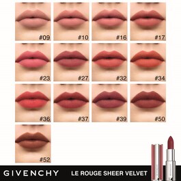 Le Rouge Sheer Velvet - Mat Ruj