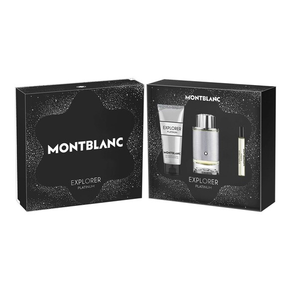 Montblanc Explorer Platinum - Eau De Parfum Set, MONTBLANC
