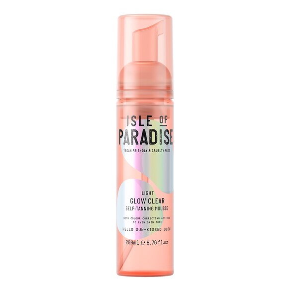 Glow Clear - Bronzlaştırıcı Vücut Köpüğü, ISLE OF PARADISE