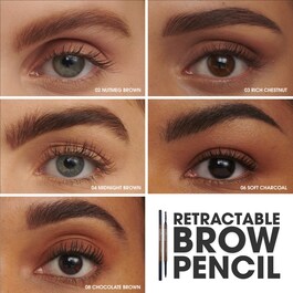 Crayon sourcils rétractable - Geri çekilebilir kaş kalemi