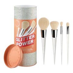 Glitter Power Brush Set - 4'lü Yüz ve Göz Fırçası Seti, SEPHORA COLLECTION