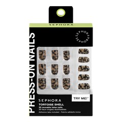 Çok Kullanımlık Takma Tırnak Seti, Yapışkan Pedler - Jel Etkisi, Uzman Sonuç, SEPHORA COLLECTION