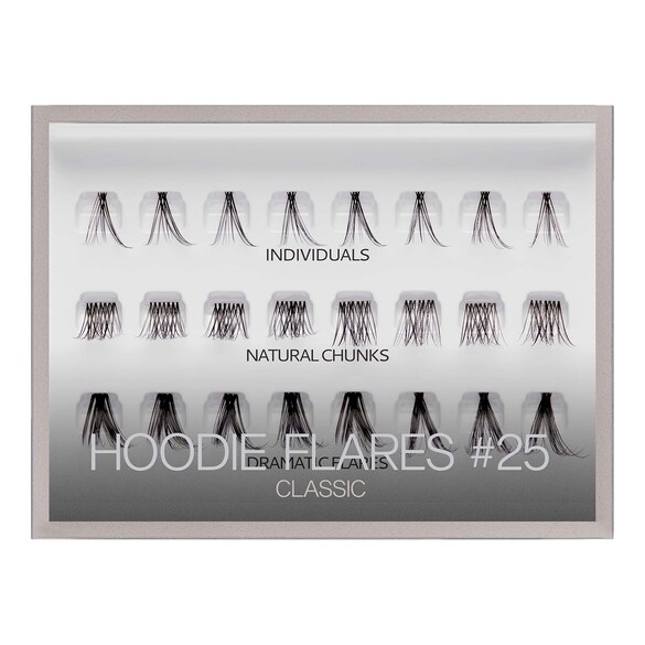 Hoodie Flares #25 - Klasik Kirpikler, HUDA BEAUTY