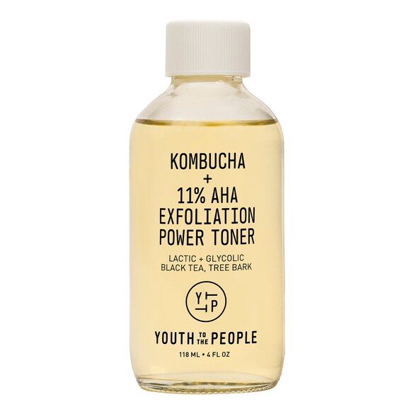 Kombucha + 11% AHA Exfoliation Power Toner - Yüz Toniği, YOUTH TO THE PEOPLE