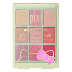 Pixi + Hello Kitty Chrome Glow Palette - Yüz Paleti, PIXI