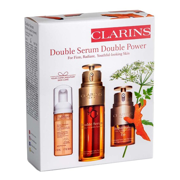 Double Serum Double Power Set - Cilt Bakım Seti, CLARINS