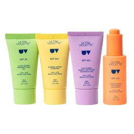 Collection de Mini Crèmes Solaires - Güneş Yüz Bakım Seti