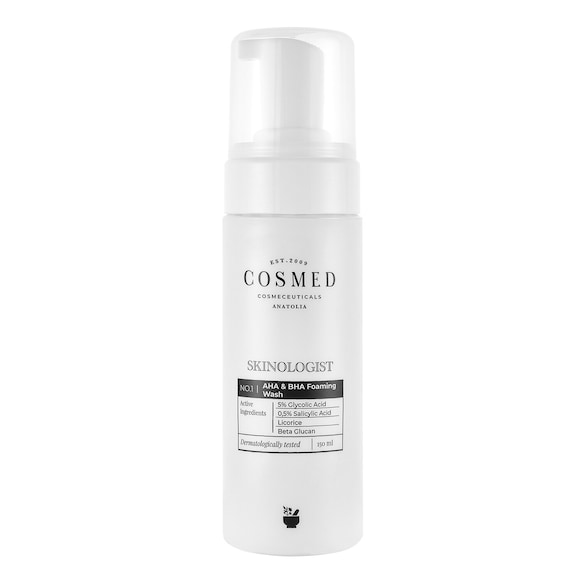 AHA & BHA FOAMING WASH, COSMED