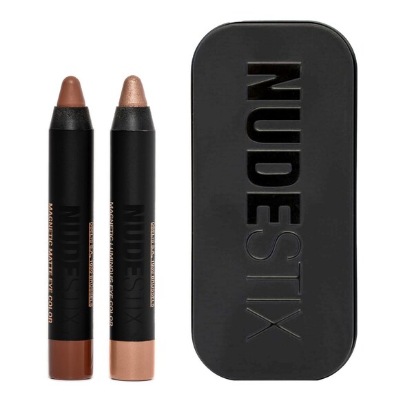 Soft Nude Eyes - Mini Krem Stick İkilisi, NUDESTIX
