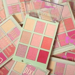 Pixi + Hello Kitty Chrome Glow Palette - Yüz Paleti