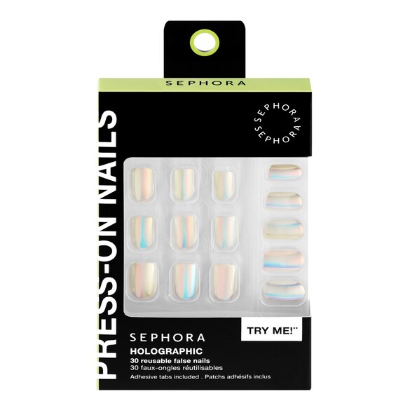 Çok Kullanımlık Takma Tırnak Seti - Jel Etkisi, Uzman Sonuç, SEPHORA COLLECTION
