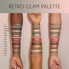 Retro Glam - Göz Farı Paleti