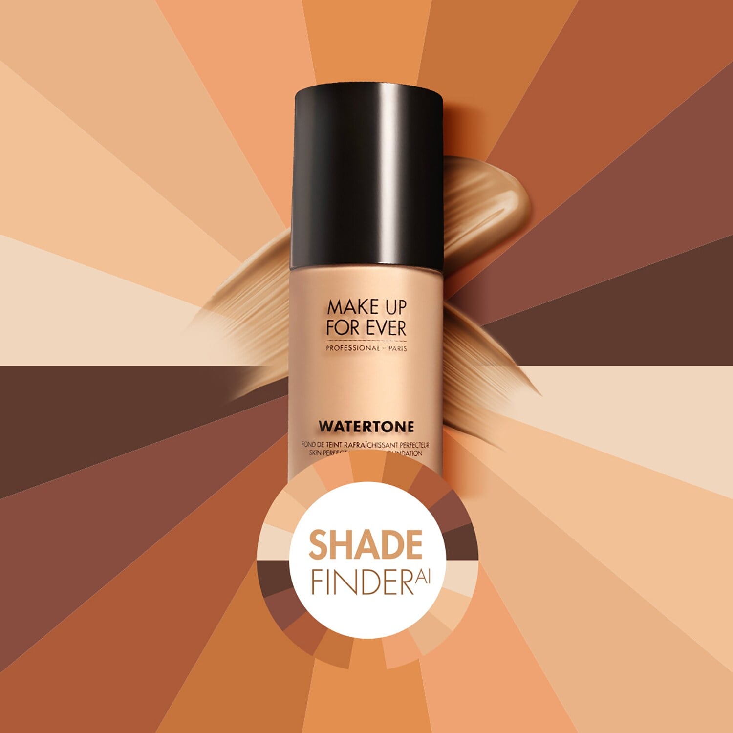 Watertone - Doğal Bitişli Fondöten MAKE UP FOR EVER ≡ SEPHORA