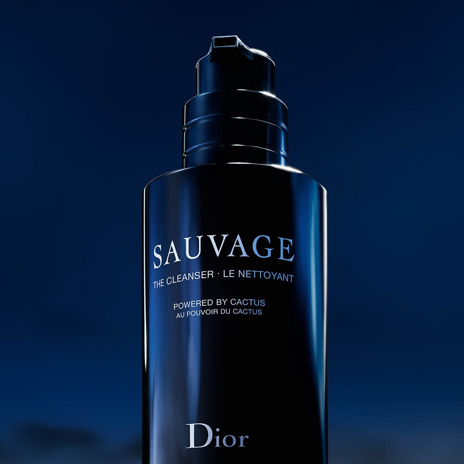 Sauvage Face Cleanser Black Charcoal And Cactus 125ml