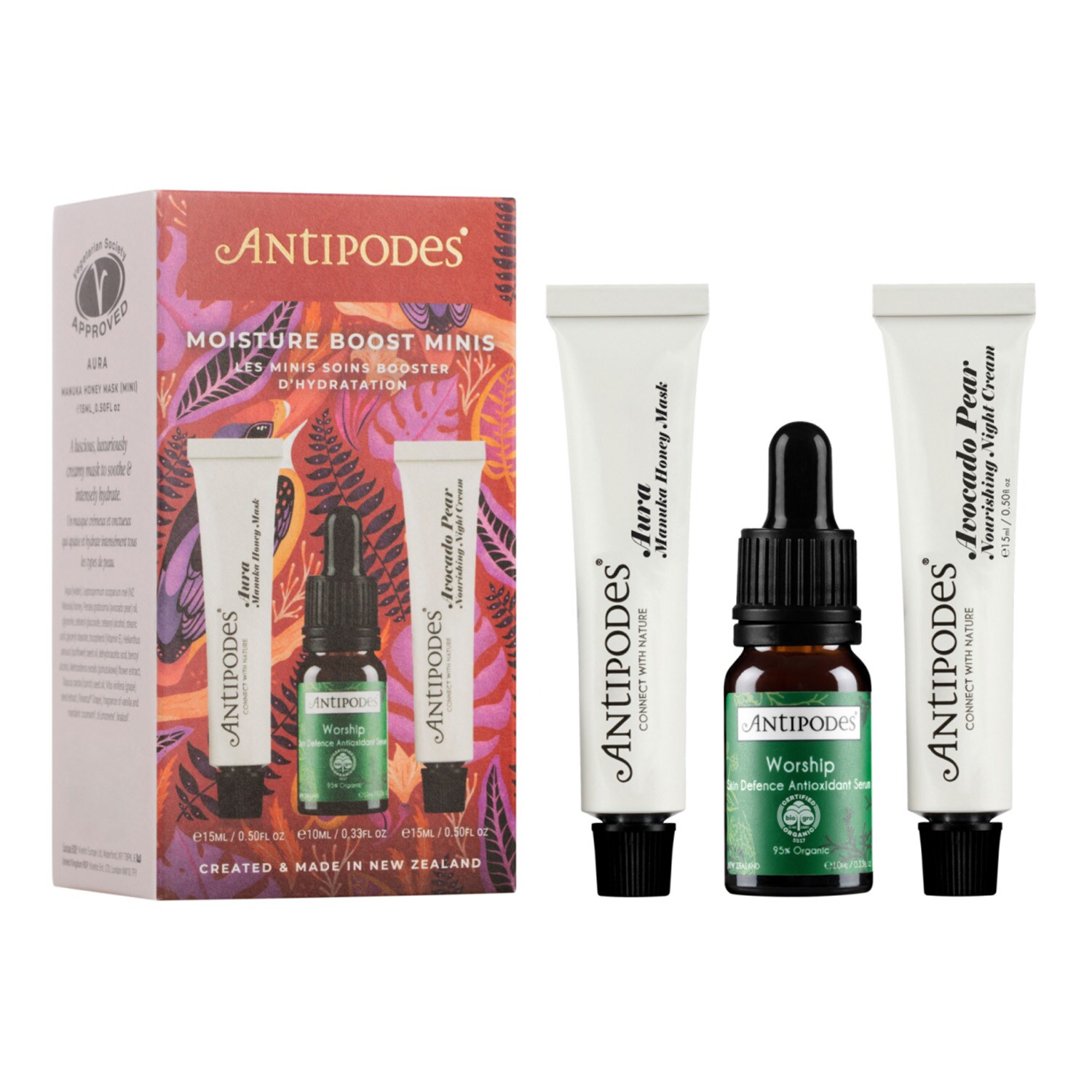 MOISTURE BOOST MINIS ANTIPODES ≡ SEPHORA