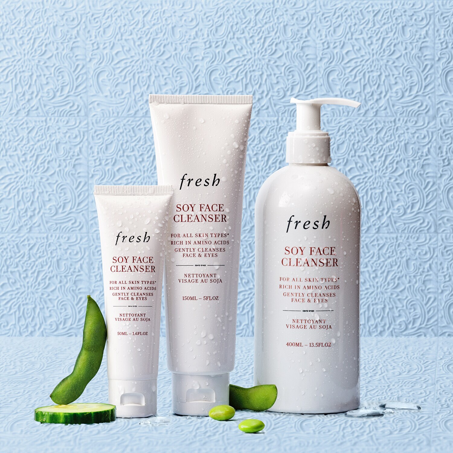 Soy Face Cleanser Soya özlü yüz ve makyaj temizleme jeli FRESH ≡ SEPHORA